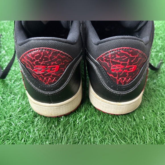 Nike‎ Air Jordan 1 Flight 2 Low Black Red Men's Size 9.5
654465-012 - Picture 6 of 8